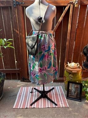 NWT 1980s Cinnamon's California Tropical Vintage Skirt  🌺